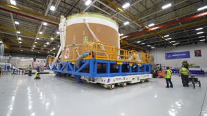Artemis II Engine Section Moves to Final Assembly